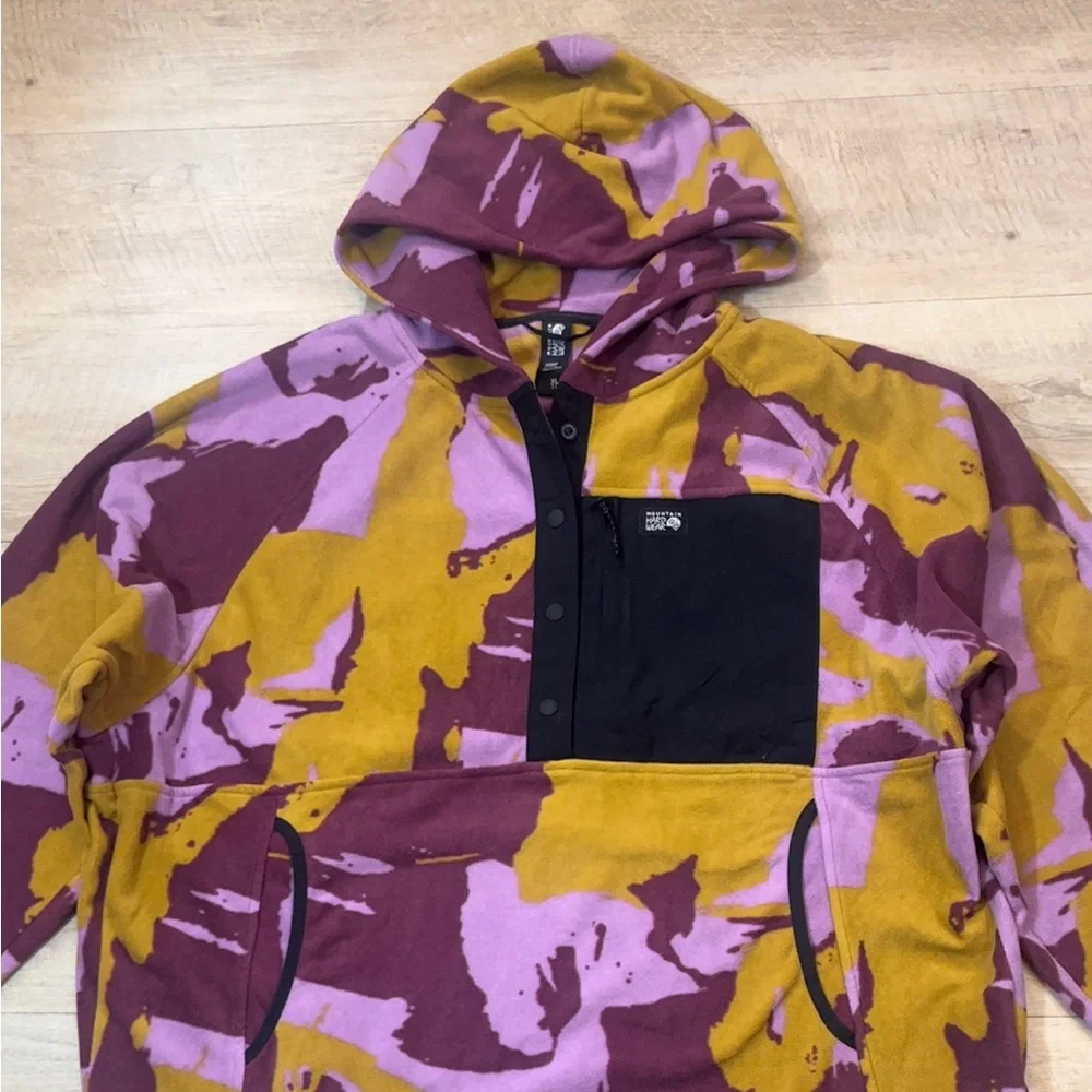 Mountain Hardwear Women’s Microchill Snap Neck Pullover Size XL - Picture 6 of 11